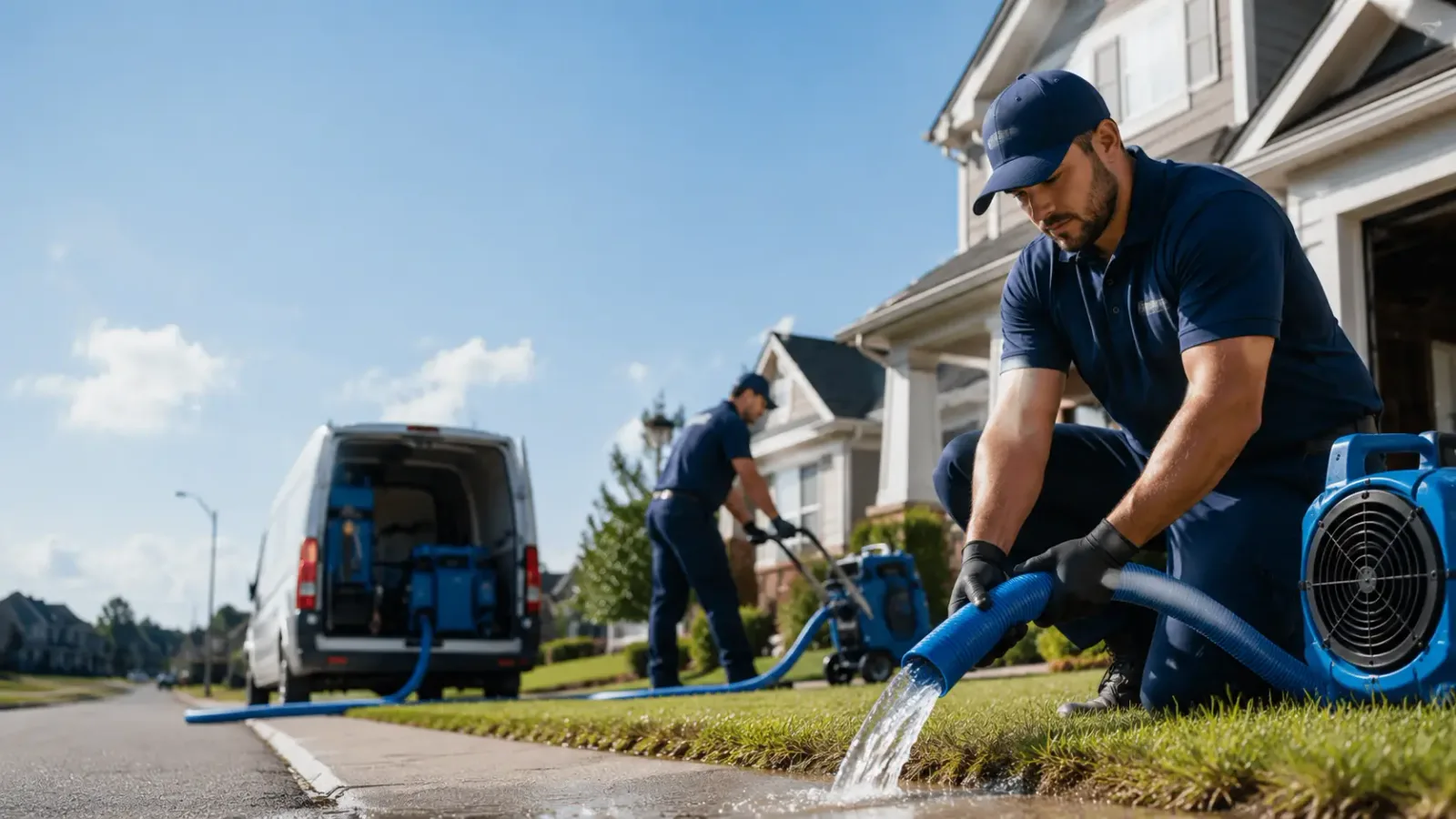 Flood Damage Restoration in Mount Hope, OH